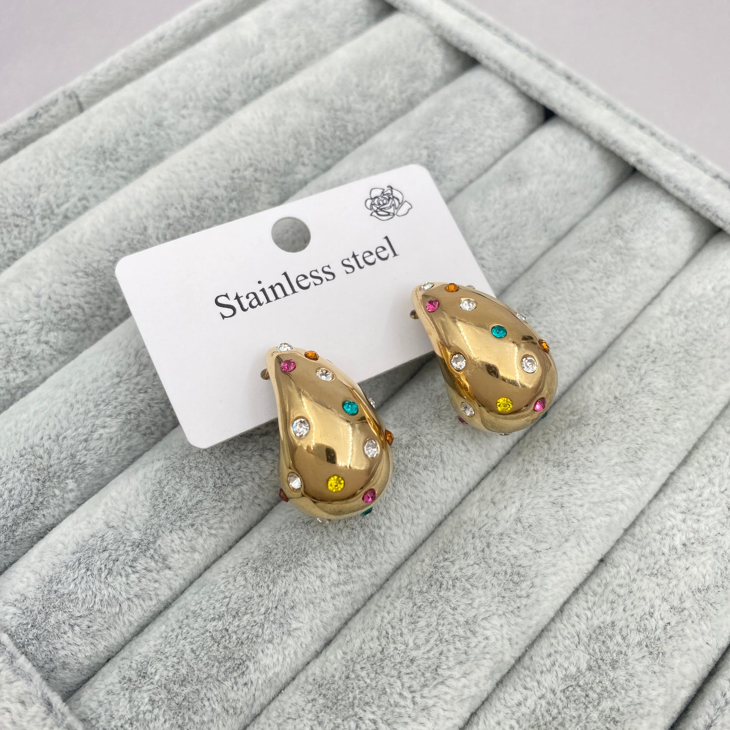 pendientes gota party